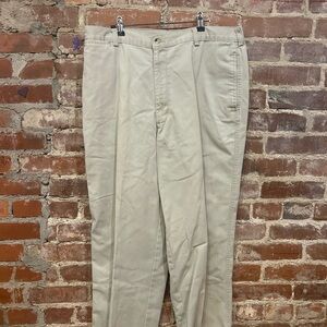 Classic Men's Beige Chinos